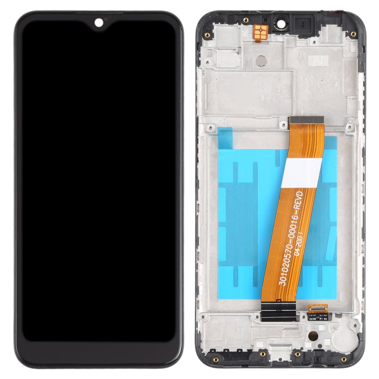 OEM LCD Screen for Samsung Galaxy M01 Digitizer Full Assembly with Frame (US) - free shipping - PMc TechLife - Order now!