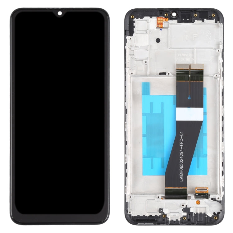 OEM LCD Screen for Samsung Galaxy M02s Digitizer Full Assembly with Frame (US) - free shipping - PMc TechLife - Order now!