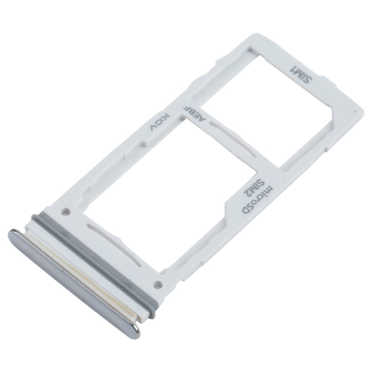 For Samsung Galaxy A52S 5G SM-A528 SIM Card Tray + SIM Card Tray / Micro SD Card Tray (Silver) - free shipping - PMc TechLife - Order now!
