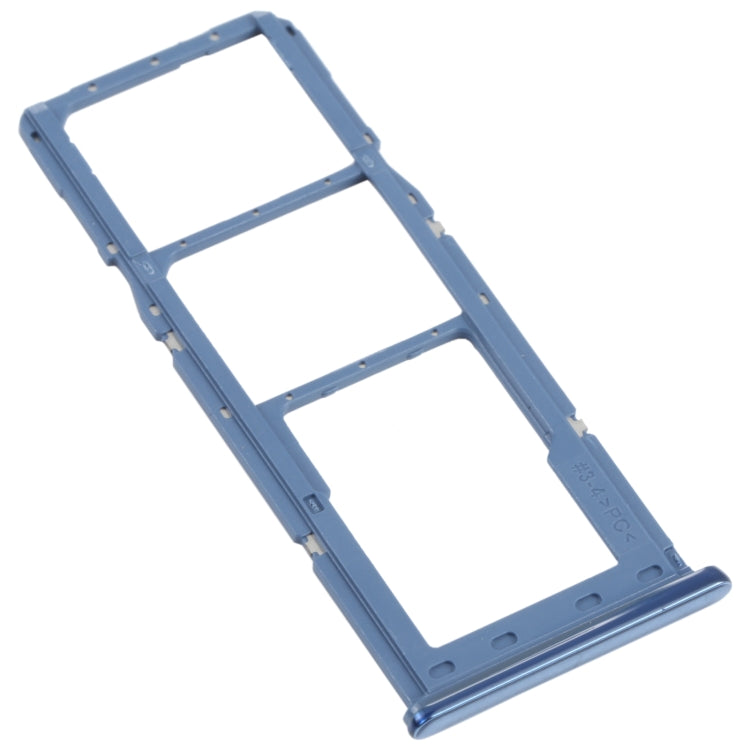 For Samsung Galaxy M32 SM-M325 SIM Card Tray + SIM Card Tray + Micro SD Card Tray (Blue) - free shipping - PMc TechLife - Order now!