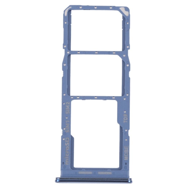 For Samsung Galaxy M32 5G SM-M326B Original SIM Card Tray + SIM Card Tray + Micro SD card tray (Blue) - free shipping - PMc TechLife - Order now!