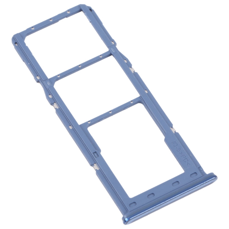 For Samsung Galaxy M32 5G SM-M326B Original SIM Card Tray + SIM Card Tray + Micro SD card tray (Blue) - free shipping - PMc TechLife - Order now!
