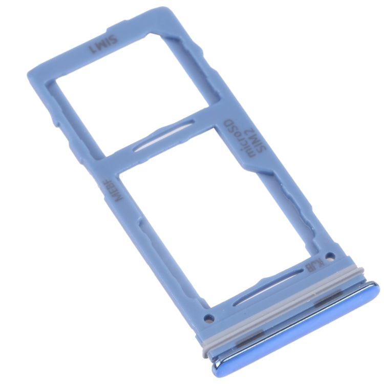 For Samsung Galaxy M52 5G SM-M526B Original SIM Card Tray + SIM Card Tray / Micro SD card tray (Blue) - free shipping - PMc TechLife - Order now!