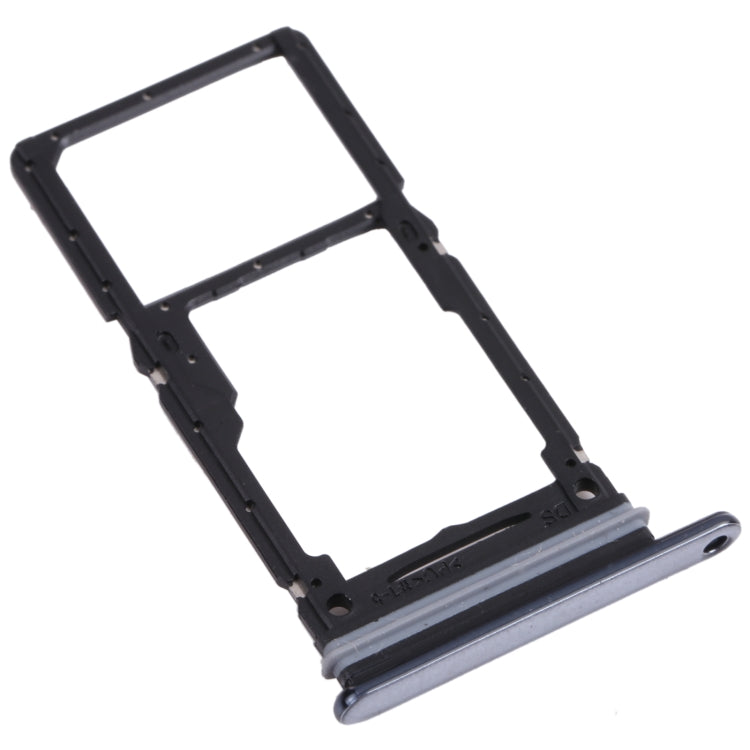 For Samsung Galaxy A73 5G SM-A736B Original SIM Card Tray + SIM Card Tray / Micro SD Card Tray (Black) - free shipping - PMc TechLife - Order now!