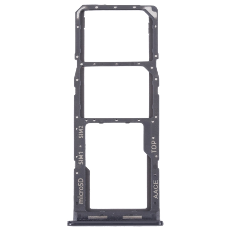 For Samsung Galaxy A13 SM-A135 Original SIM Card Tray + SIM Card Tray + Micro SD card tray (Black) - free shipping - PMc TechLife - Order now!
