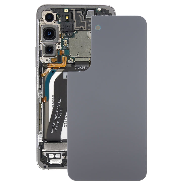 For Samsung Galaxy S22 Battery Back Cover (Grey) - Back Cover by PMC Jewellery | Online Shopping South Africa | PMC Jewellery | Buy Now Pay Later Mobicred