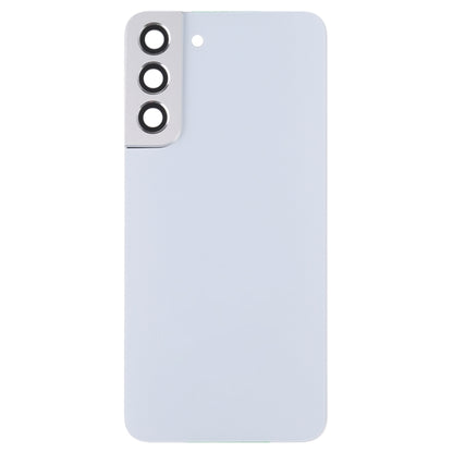 For Samsung Galaxy S22+ 5G SM-S906B Battery Back Cover with Camera Lens Cover (White) - Back Cover by PMC Jewellery | Online Shopping South Africa | PMC Jewellery | Buy Now Pay Later Mobicred