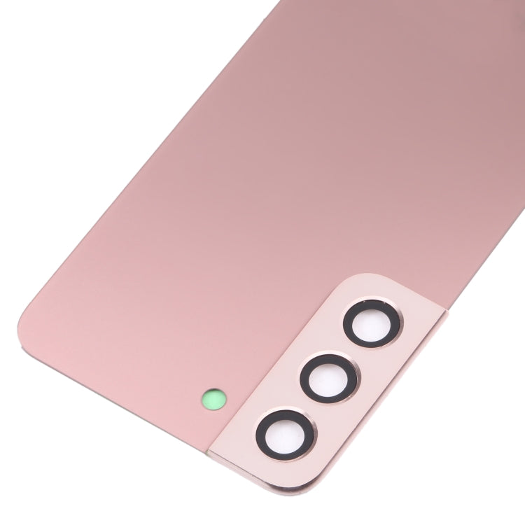 For Samsung Galaxy S22 5G SM-S901B Battery Back Cover with Camera Lens Cover (Pink) - Back Cover by PMC Jewellery | Online Shopping South Africa | PMC Jewellery