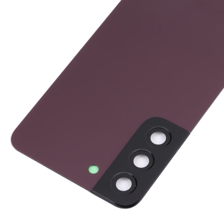For Samsung Galaxy S22 5G SM-S901B Battery Back Cover with Camera Lens Cover (Purple) - free shipping - PMc TechLife - Order now!
