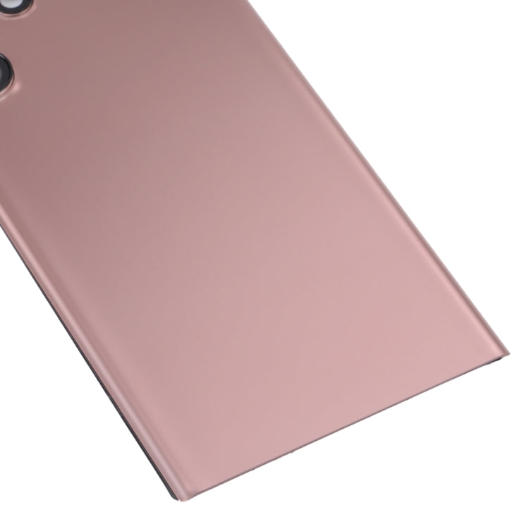 For Samsung Galaxy S22 Ultra 5G SM-S908B Battery Back Cover with Camera Lens Cover (Pink) - free shipping - PMc TechLife - Order now!