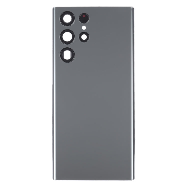 For Samsung Galaxy S22 Ultra 5G SM-S908B Battery Back Cover with Camera Lens Cover (Grey) - free shipping - PMc TechLife - Order now!