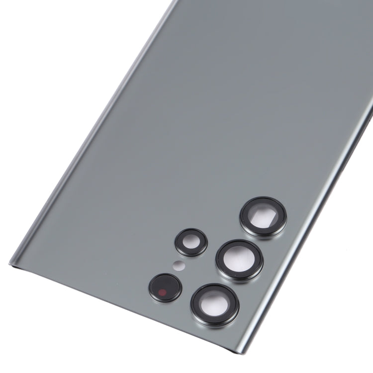 For Samsung Galaxy S22 Ultra 5G SM-S908B Battery Back Cover with Camera Lens Cover (Grey) - free shipping - PMc TechLife - Order now!