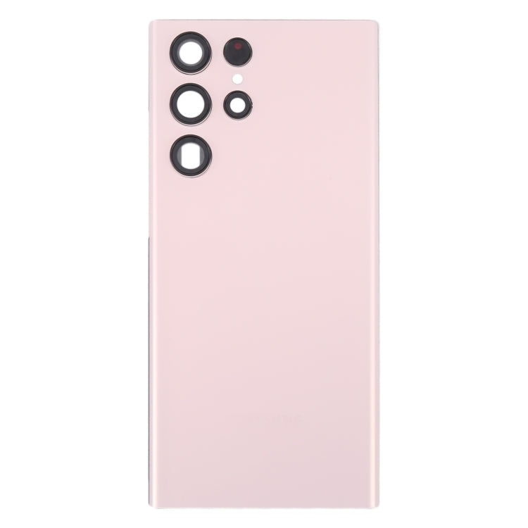 For Samsung Galaxy S22 Ultra 5G SM-S908B Battery Back Cover with Camera Lens Cover (Gold) - free shipping - PMc TechLife - Order now!