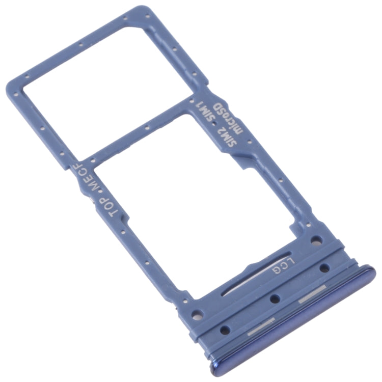 For Samsung Galaxy M53 SM-M536B Original SIM Card Tray + Micro SD Card Tray (Blue) - free shipping - PMc TechLife - Order now!