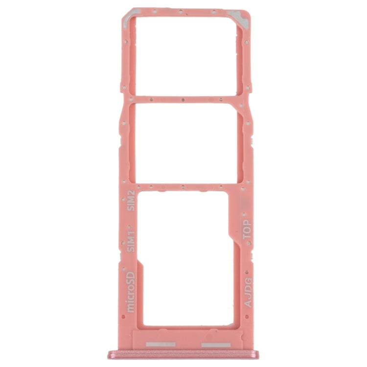 For Samsung Galaxy A04s SM-A047F Original SIM Card Tray + SIM Card Tray + Micro SD Card Tray (Pink) - Card Socket by PMC Jewellery | Online Shopping South Africa | PMC Jewellery | Buy Now Pay Later Mobicred