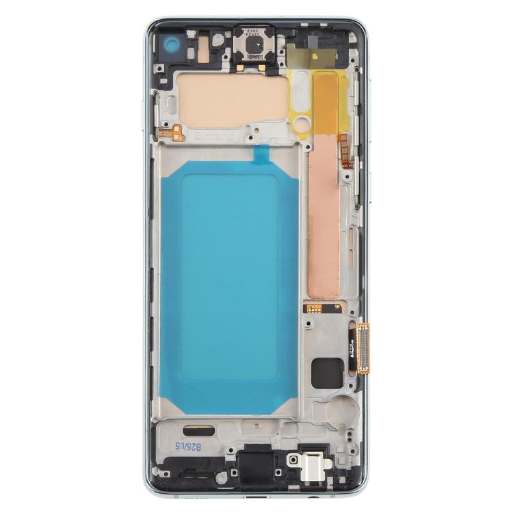 For Samsung Galaxy S10 4G SM-G973F 6.05 inch TFT LCD Screen Digitizer Full Assembly with Frame, Not Supporting Fingerprint Identification(Green) - free shipping - PMC TechLife - Order now!