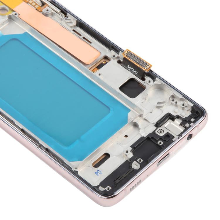 For Samsung Galaxy S10 4G SM-G973F 6.05 inch TFT LCD Screen Digitizer Full Assembly with Frame, Not Supporting Fingerprint Identification(Gold) - free shipping - PMC TechLife - Order now!