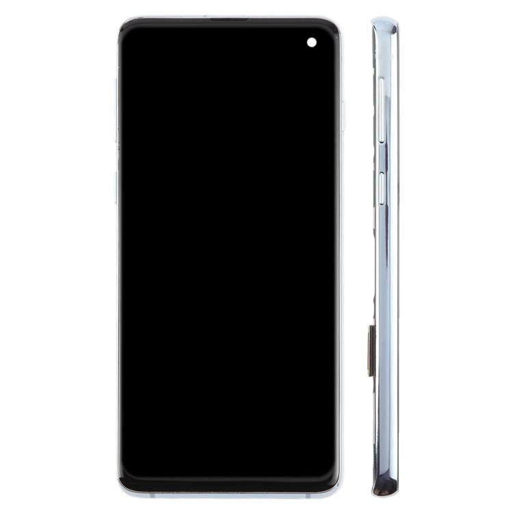 For Samsung Galaxy S10 4G SM-G973F 6.05 inch TFT LCD Screen Digitizer Full Assembly with Frame, Not Supporting Fingerprint Identification(Blue) - free shipping - PMC TechLife - Order now!