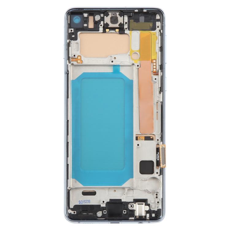For Samsung Galaxy S10 4G SM-G973F 6.05 inch TFT LCD Screen Digitizer Full Assembly with Frame, Not Supporting Fingerprint Identification(Blue) - free shipping - PMC TechLife - Order now!