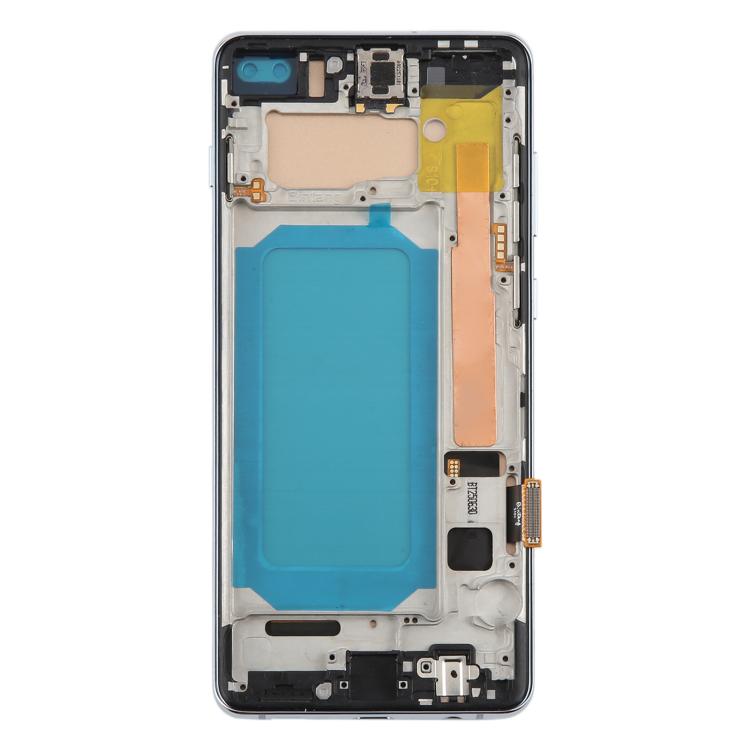 For Samsung Galaxy S10+ SM-G975F 6.38 inch TFT LCD Screen Digitizer Full Assembly with Frame, Not Supporting Fingerprint Identification(Blue) - free shipping - PMC TechLife - Order now!
