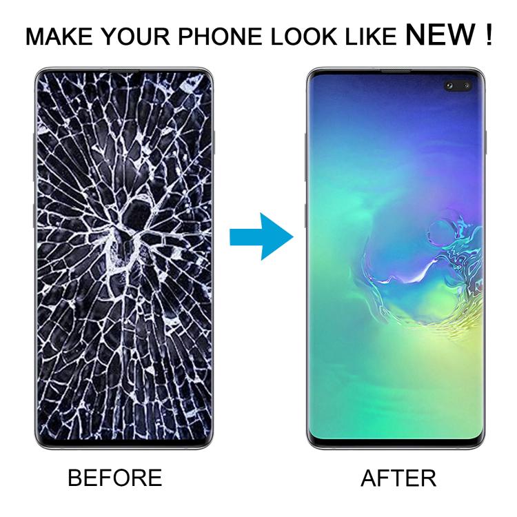 For Samsung Galaxy S10+ SM-G975F 6.38 inch TFT LCD Screen Digitizer Full Assembly with Frame, Not Supporting Fingerprint Identification(Green) - free shipping - PMC TechLife - Order now!
