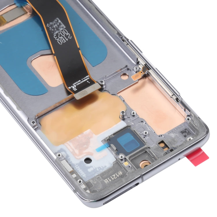 OLED LCD Screen For Samsung Galaxy S20 SM-G980 Digitizer Full Assembly with Frame (Grey) - free shipping - PMc TechLife - Order now!