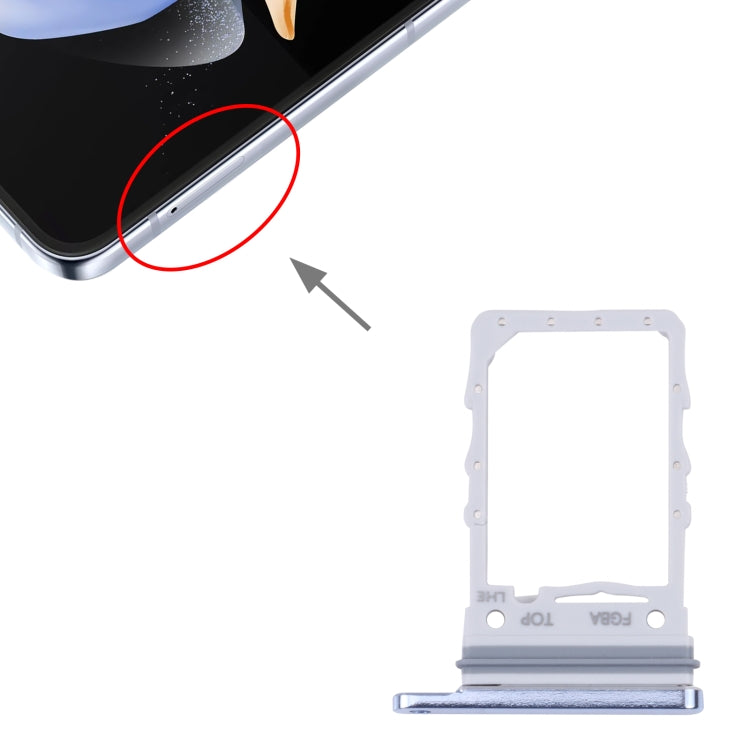 For Samsung Galaxy Z Flip4 SM-F721B Original SIM Card Tray (Blue) - free shipping - PMc TechLife - Order now!