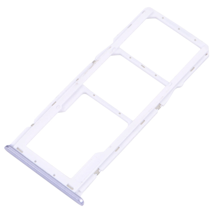 For Samsung Galaxy M42 5G SM-A436B Original SIM Card Tray + SIM Card Tray + Micro SD card tray (Purple) - free shipping - PMc TechLife - Order now!
