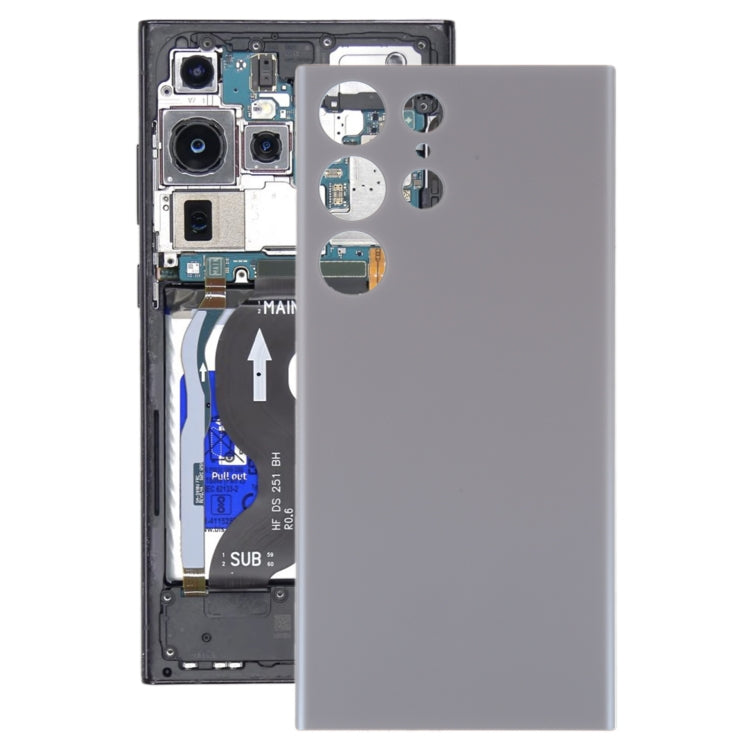 For Samsung Galaxy S23 Ultra 5G SM-S918B OEM Battery Back Cover(Grey) - free shipping - PMc TechLife - Order now!