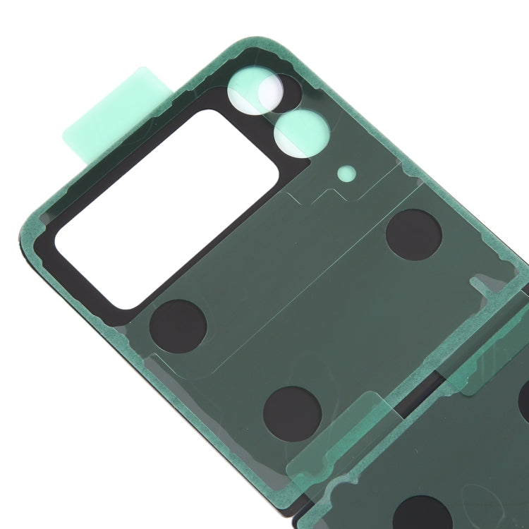 For Samsung Galaxy Z Flip4 SM-F721B Battery Back Cover with Camera Lens Cover(Black) - free shipping - PMc TechLife - Order now!