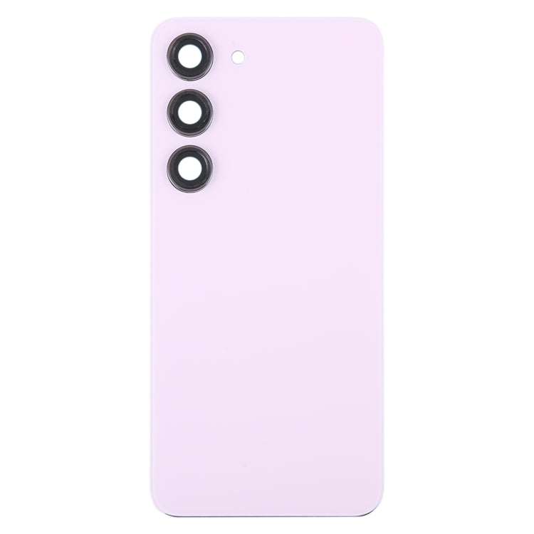 For Samsung Galaxy S23 SM-S911B OEM Glass Battery Back Cover with Camera Lens Cover(Pink) - free shipping - PMc TechLife - Order now!