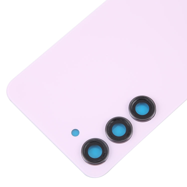 For Samsung Galaxy S23 SM-S911B OEM Glass Battery Back Cover with Camera Lens Cover(Pink) - free shipping - PMc TechLife - Order now!