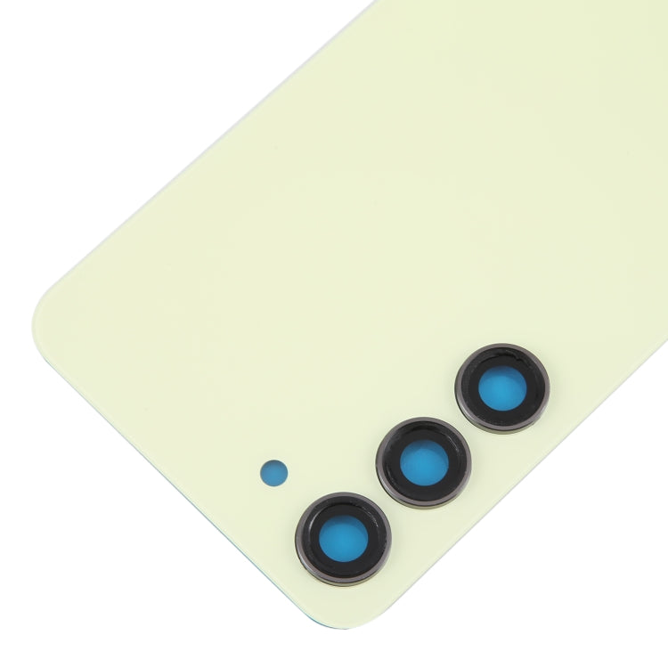 For Samsung Galaxy S23 SM-S911B OEM Glass Battery Back Cover with Camera Lens Cover(Yellow) - free shipping - PMc TechLife - Order now!