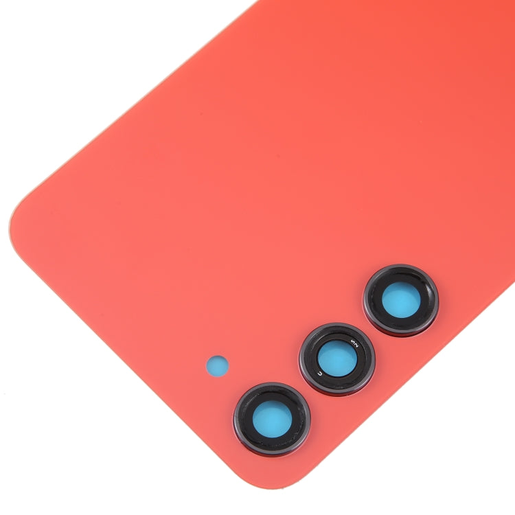 For Samsung Galaxy S23+ SM-S916B OEM Glass Battery Back Cover with Camera Lens Cover(Red) - free shipping - PMc TechLife - Order now!