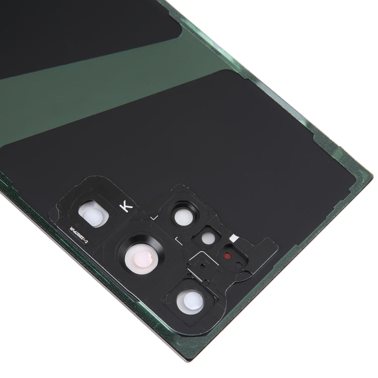For Samsung Galaxy S23 Ultra SM-S918 Glass Battery Back Cover with Camera Lens Cover(Grey) - free shipping - PMc TechLife - Order now!