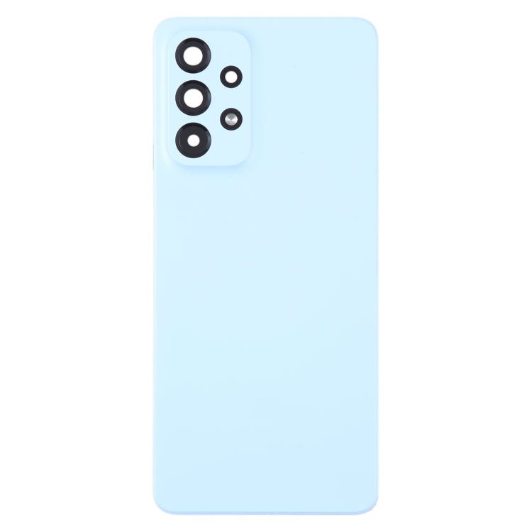 For Samsung Galaxy A53 5G SM-A536B Original Battery Back Cover with Camera Lens Cover(Blue) - free shipping - PMc TechLife - Order now!