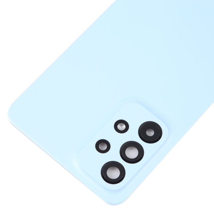For Samsung Galaxy A53 5G SM-A536B Original Battery Back Cover with Camera Lens Cover(Blue) - free shipping - PMc TechLife - Order now!