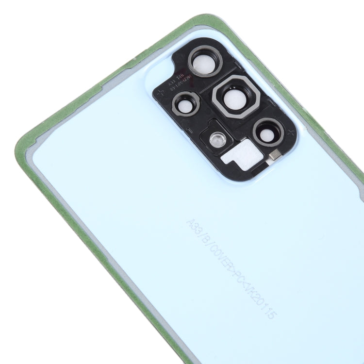 For Samsung Galaxy A53 5G SM-A536B Original Battery Back Cover with Camera Lens Cover(Blue) - free shipping - PMc TechLife - Order now!