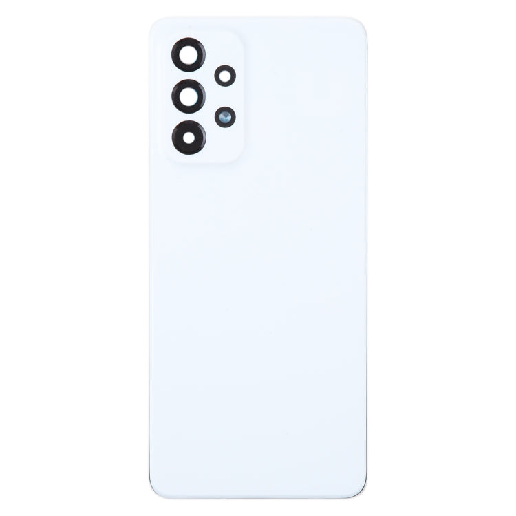 For Samsung Galaxy A33 5G SM-A336B Original Battery Back Cover with Camera Lens Cover(White) - free shipping - PMc TechLife - Order now!