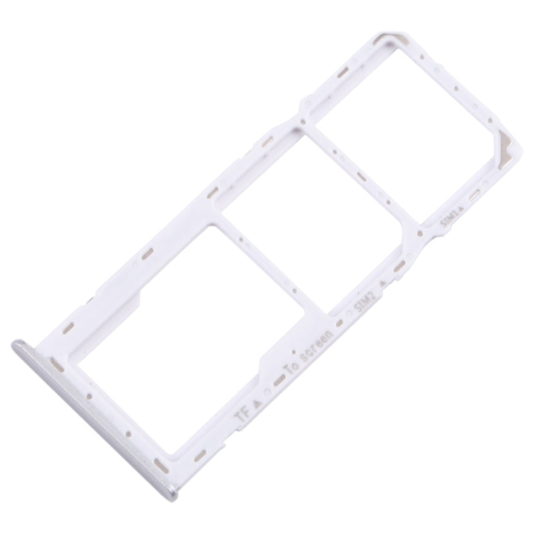 For Samsung Galaxy A22 5G SM-A226B Original SIM Card Tray + SIM Card Tray + Micro SD Card Tray (Silver) - free shipping - PMc TechLife - Order now!