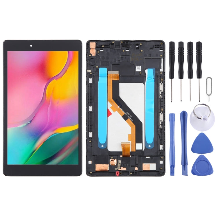 For Samsung Galaxy Tab A 8.0 2019 SM-T290 WiFi Edition Original LCD Screen Digitizer Full Assembly with Frame (Black) - free shipping - PMc TechLife - Order now!