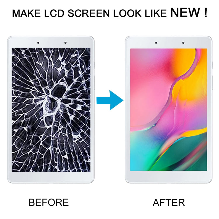 For Samsung Galaxy Tab A 8.0 2019 SM-T290 WiFi Edition Original LCD Screen Digitizer Full Assembly with Frame (White) - free shipping - PMc TechLife - Order now!