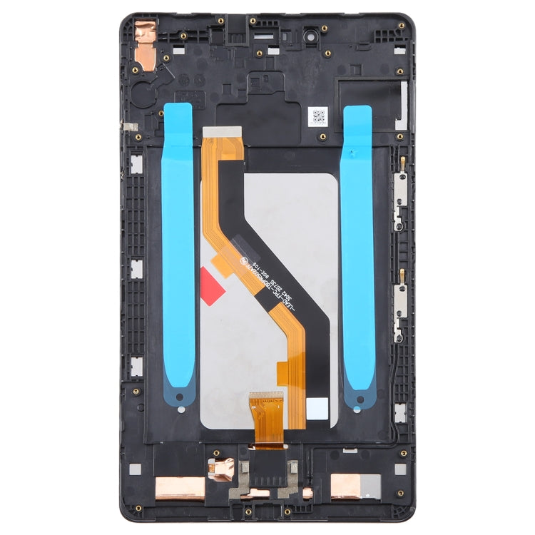 For Samsung Galaxy Tab A 8.0 2019 SM-T295 LTE Edition Original LCD Screen Digitizer Full Assembly with Frame (Black) - free shipping - PMc TechLife - Order now!