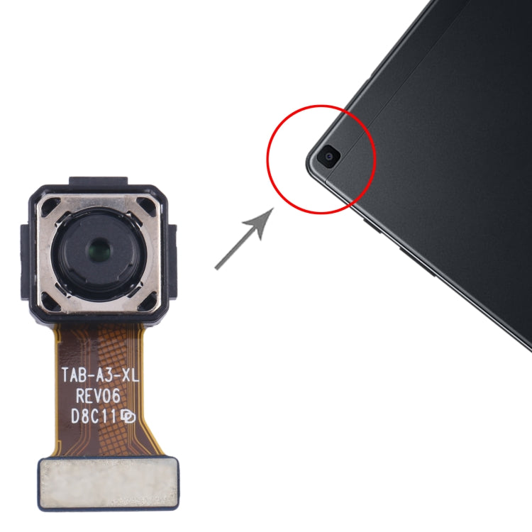 For Samsung Galaxy Tab A 8.0 & S Pen 2019 SM-P205/P200 Original Back Facing Camera - free shipping - PMc TechLife - Order now!