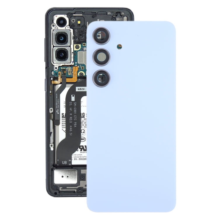For Samsung Galaxy S24 SM-S921B OEM Battery Back Cover with Camera Lens Cover(Blue) - free shipping - PMc TechLife - Order now!