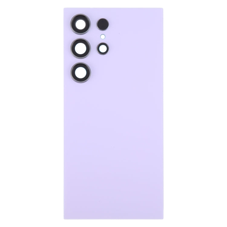 For Samsung Galaxy S24 Ultra SM-S928B OEM Battery Back Cover with Camera Lens Cover(Light Purple) - free shipping - PMc TechLife - Order now!