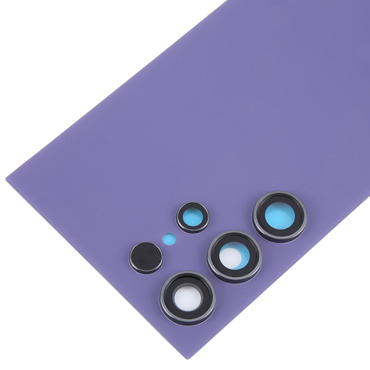 For Samsung Galaxy S24 Ultra SM-S928B OEM Battery Back Cover with Camera Lens Cover(Purple) - free shipping - PMc TechLife - Order now!