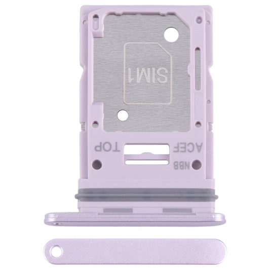 For Samsung Galaxy A35 SM-A356B Original SIM Card Tray + SIM / Micro SD Card Tray (Purple) - Card Socket by PMC Jewellery | Online Shopping South Africa | PMC Jewellery