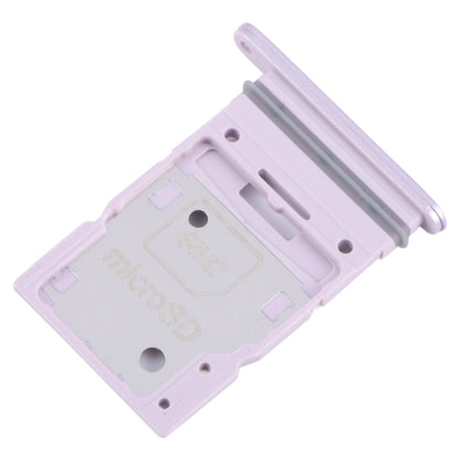 For Samsung Galaxy A35 SM-A356B Original SIM Card Tray + SIM / Micro SD Card Tray (Purple) - Card Socket by PMC Jewellery | Online Shopping South Africa | PMC Jewellery