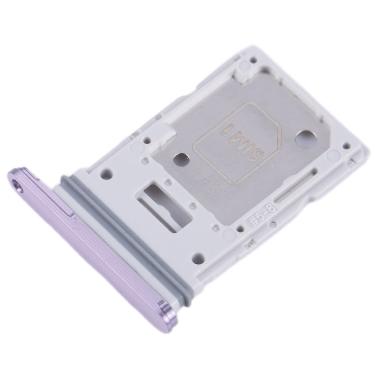 For Samsung Galaxy A55 SM-A556B Original SIM Card Tray + SIM / Micro SD Card Tray (Purple) - Card Socket by PMC Jewellery | Online Shopping South Africa | PMC Jewellery | Buy Now Pay Later Mobicred
